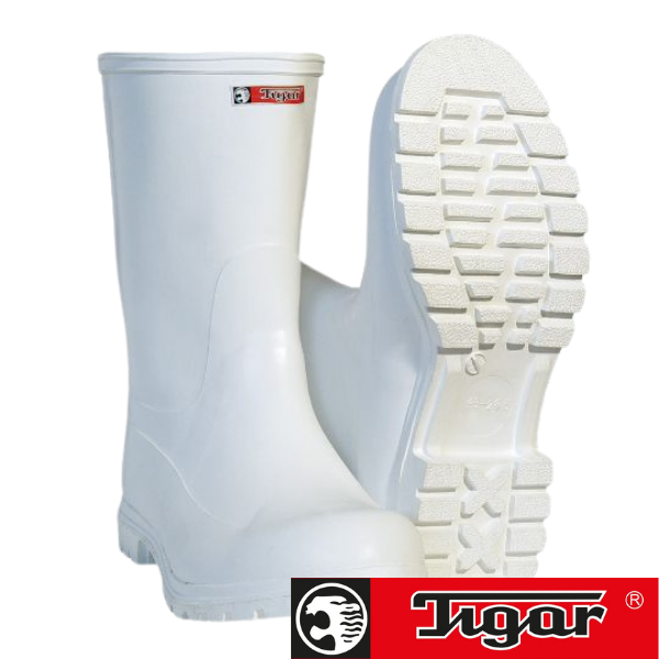 Ниски работни чизми Тигар бела боја