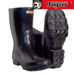 Ниски работнички чизми Тигар црна боја