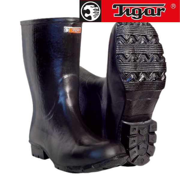 Ниски работнички чизми Тигар црна боја